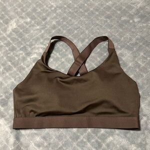 Sports Bra - Olive Green